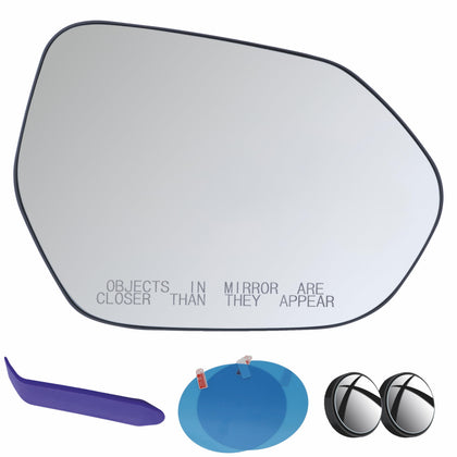 EAP right passenger mirror front view showing accurate OEM fit and clean finish