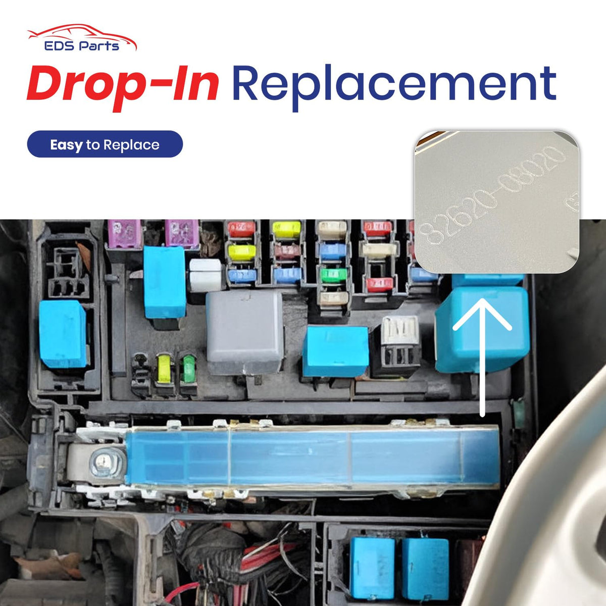 EAPP unit installed in Sienna engine bay demonstrating correct fit and ease of replacement