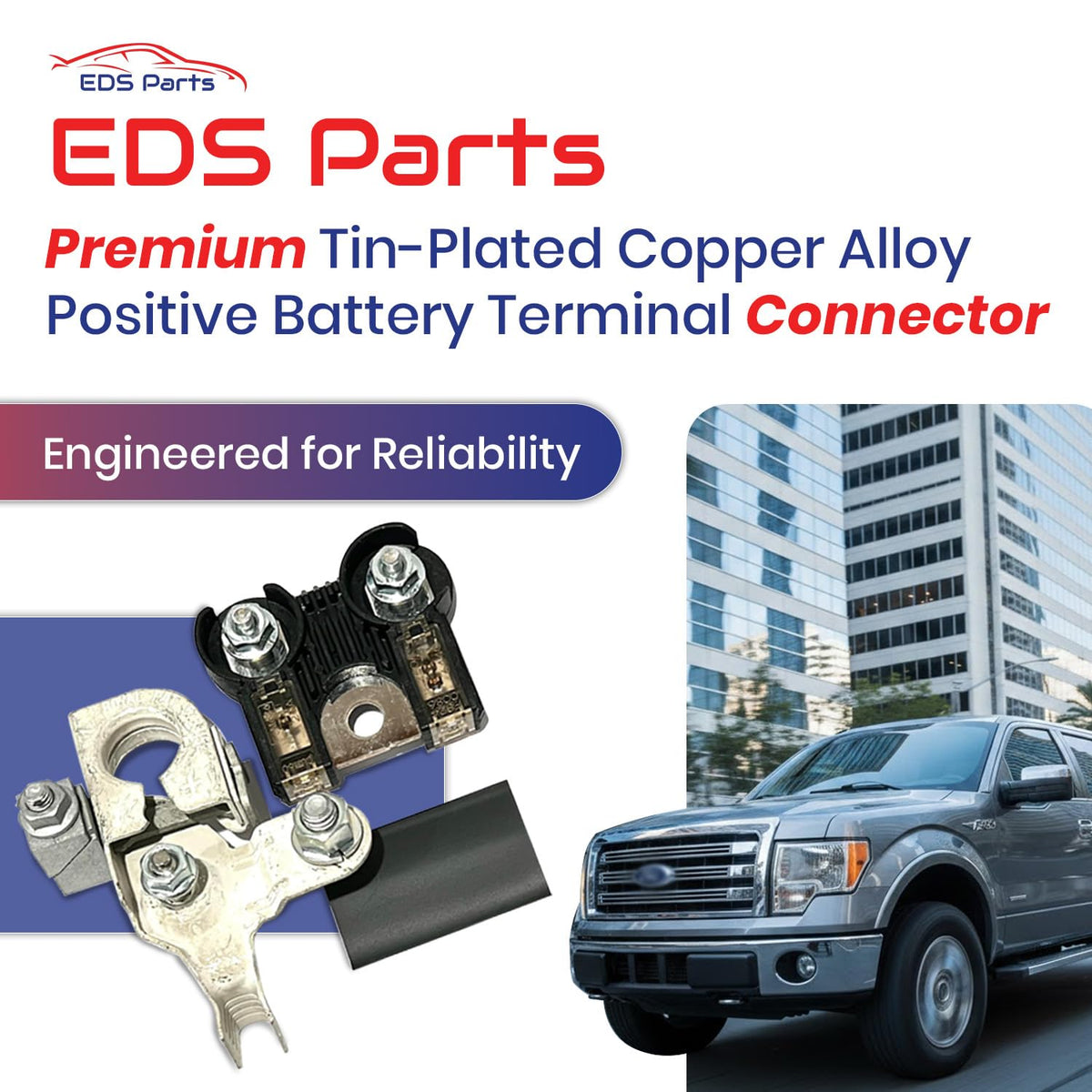 EAPP heat-shrink detail on terminal showing insulated, durable connection