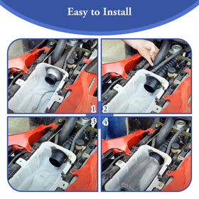 Earlyred 5412562 installed on Polaris Sportsman 500 illustrating restored intake connection