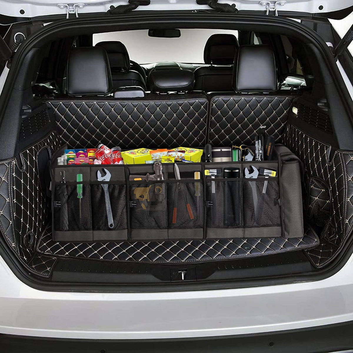 EAROND non-slip strips and hooks anchored reduces sliding in cargo area