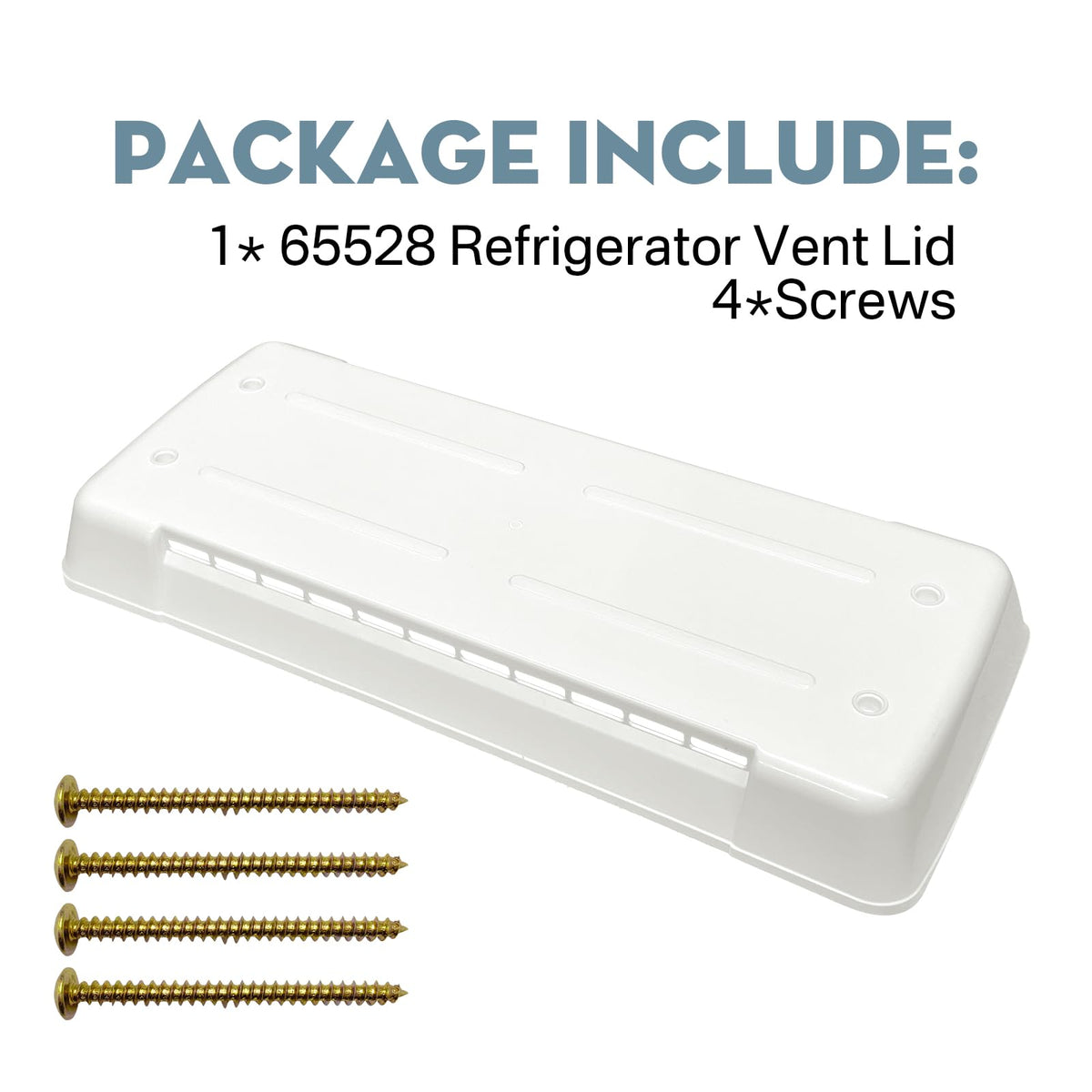 Earthtec 65528 with screws visible showing included hardware for quick install