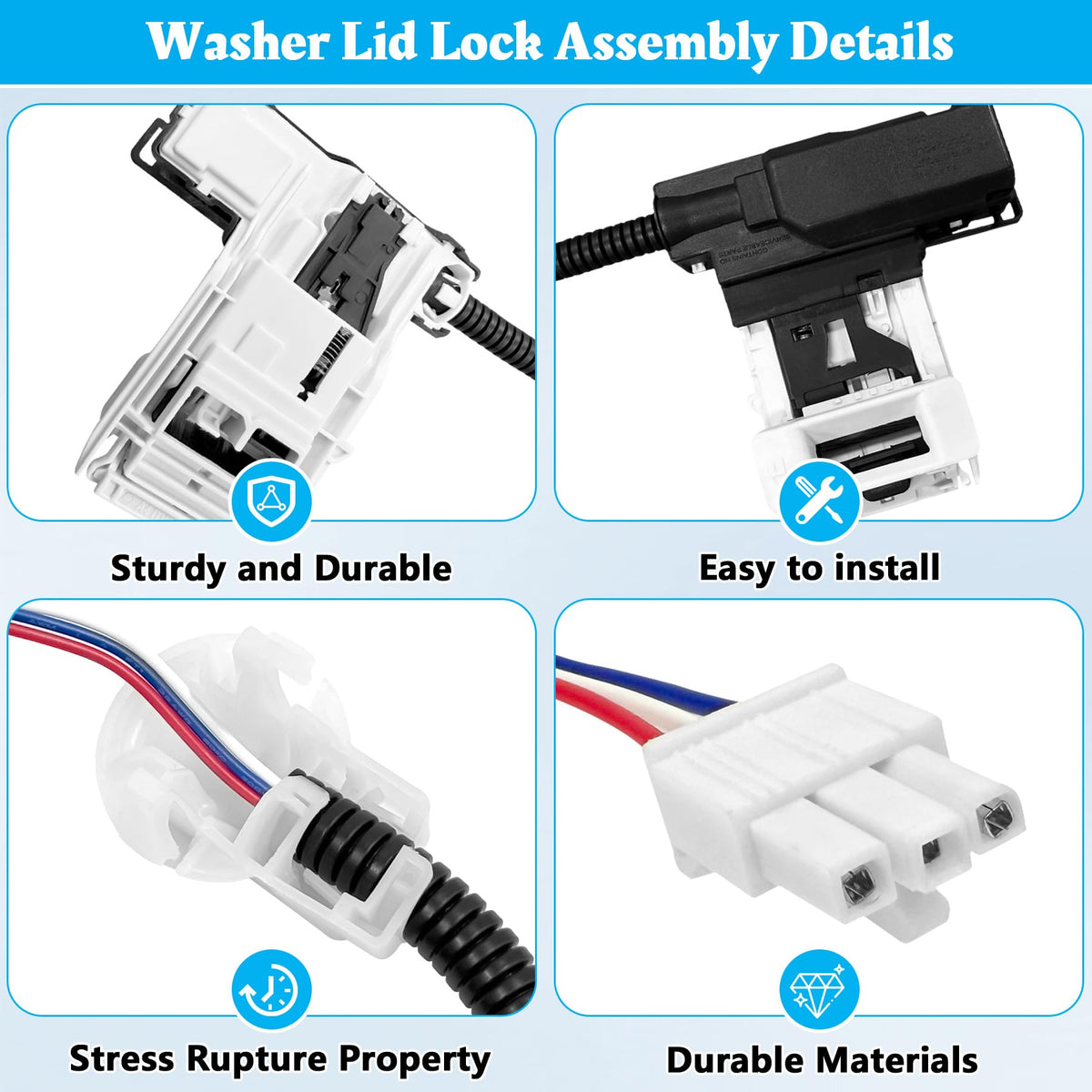 Earthtec wiring connector detail showing precise plug compatibility benefit