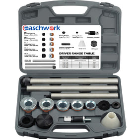 easchwork front packaging showing full cam bearing kit and benefit of complete set
