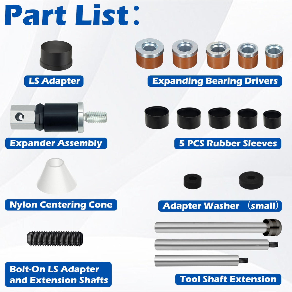 easchwork tools laid out and labeled for quick identification and workshop organization