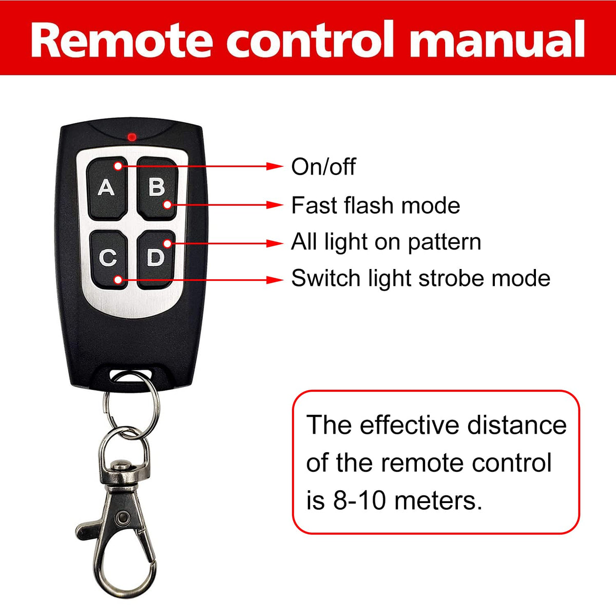 EASE2U E light mounted on bumper demonstrating secure fit and visibility