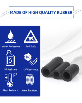 Easily plug inserted in carburetor vacuum port during repair, leak prevention benefit