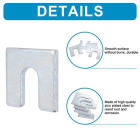 Easily shims in use aligning fender gap for precise fitment benefit