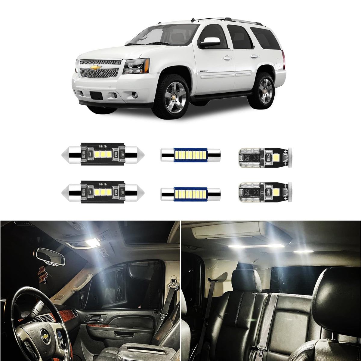 EASY EAGLE front dome and map lights showing brighter cabin lighting benefit