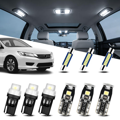 EASY EAGLE kit packaging showing 14-piece Accord LED set and install tool benefits visibility