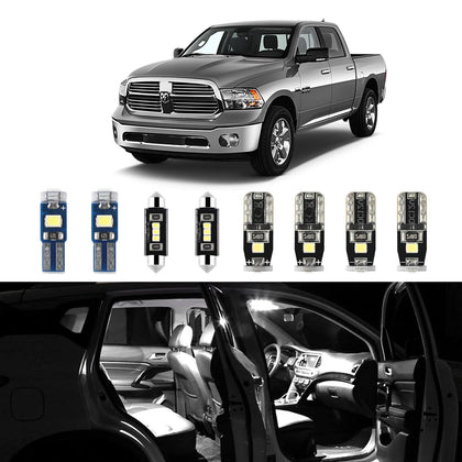 EASY EAGLE front packaging showing full 13-piece interior LED kit and benefits