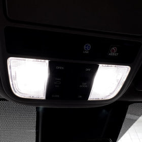 EASY EAGLE glovebox lit to show improved item finding benefit