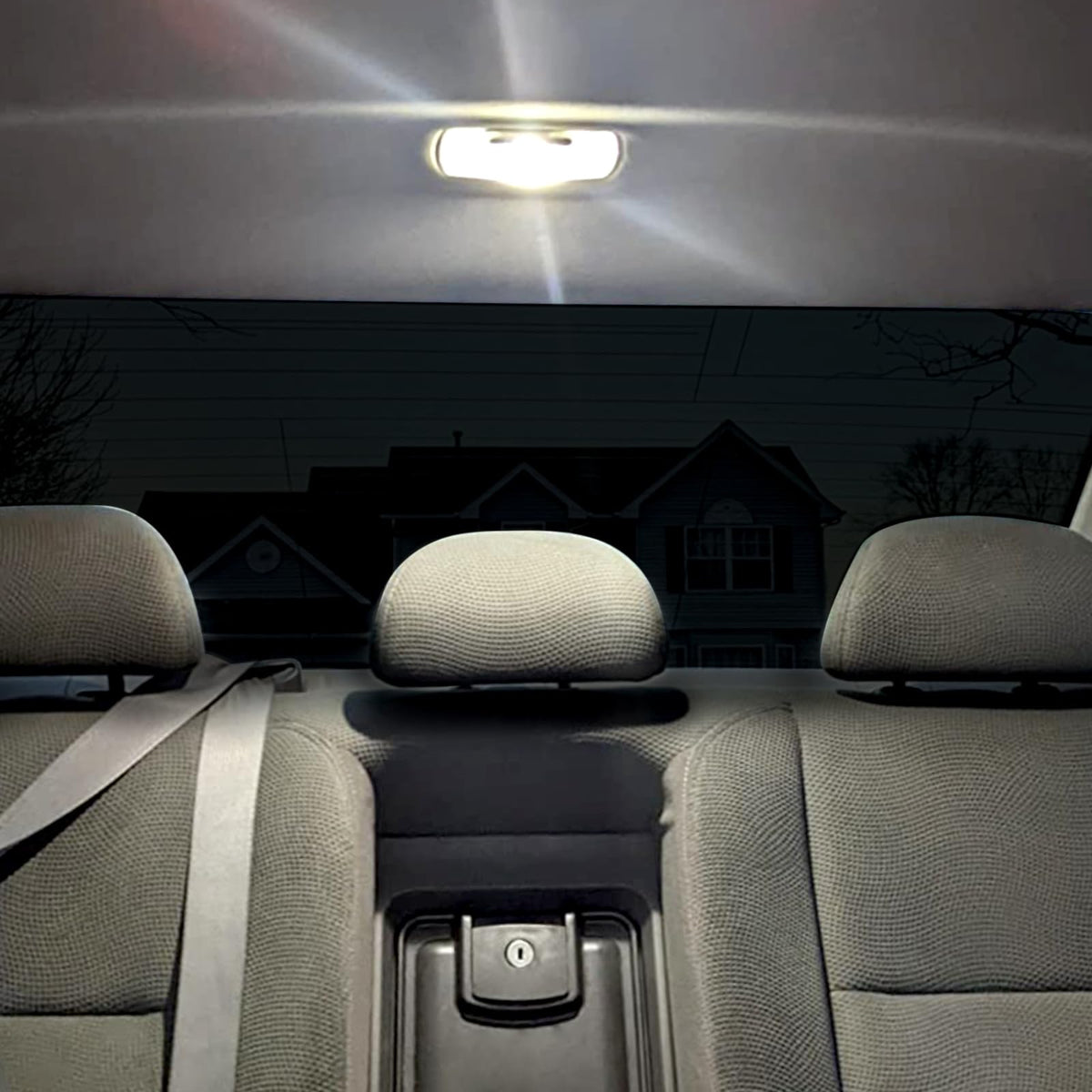 EASY EAGLE license plate LEDs showing improved rear visibility and style