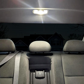EASY EAGLE license plate LEDs showing improved rear visibility and style