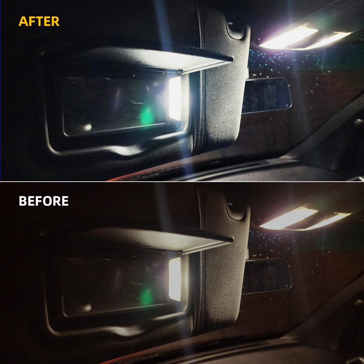 EASY EAGLE puddle light illuminating ground for safer entry