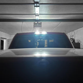 EASY EAGLE bulb next to stock bulb showing correct fit and easy replacement