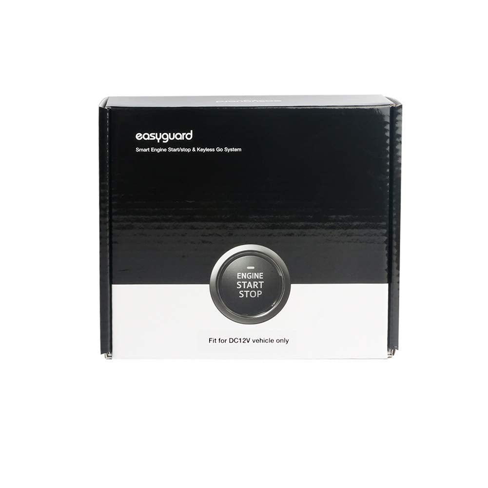 EASYGUARD packaging and accessories laid out for complete kit readiness