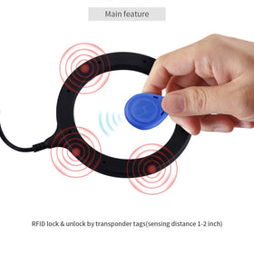 EASYGUARD RFID transponder detail demonstrating secure keyless authentication