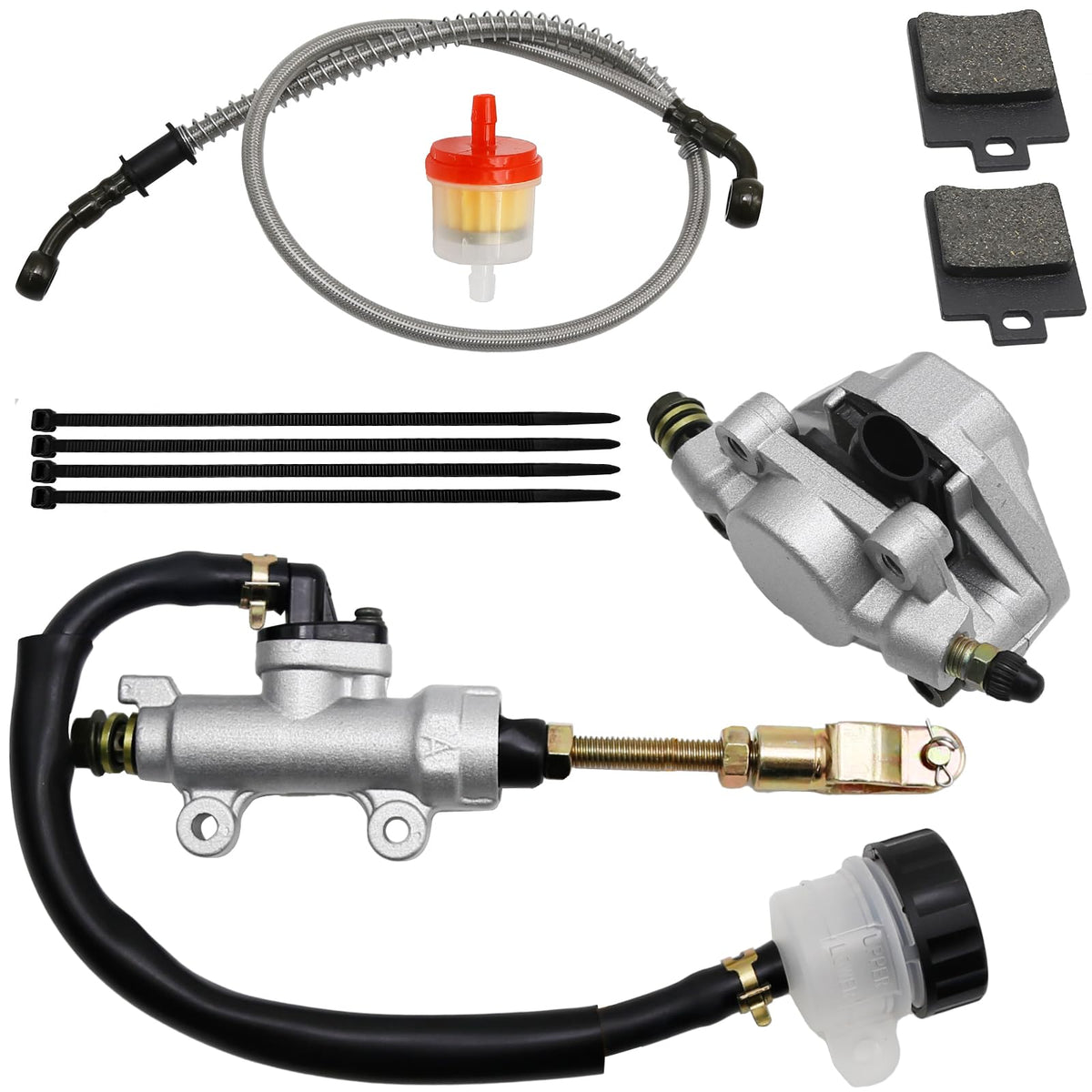 EATAKWARD assembly installed on ATV demonstrating restored rear braking performance