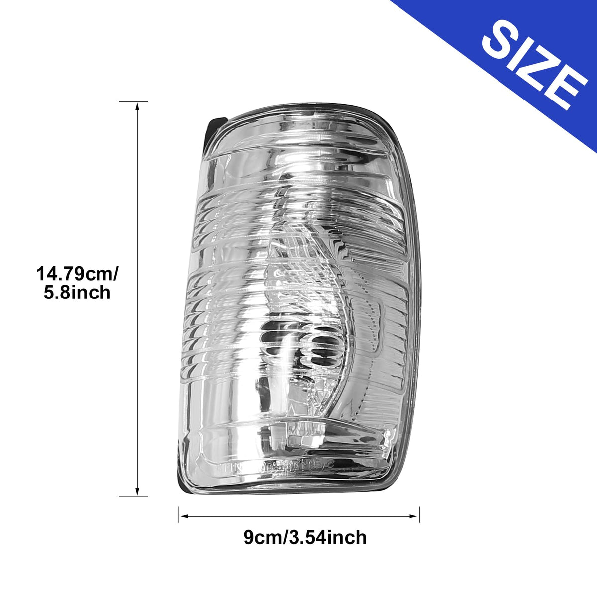 EATAKWARD right passenger side lens installed boosting mirror appearance and protection