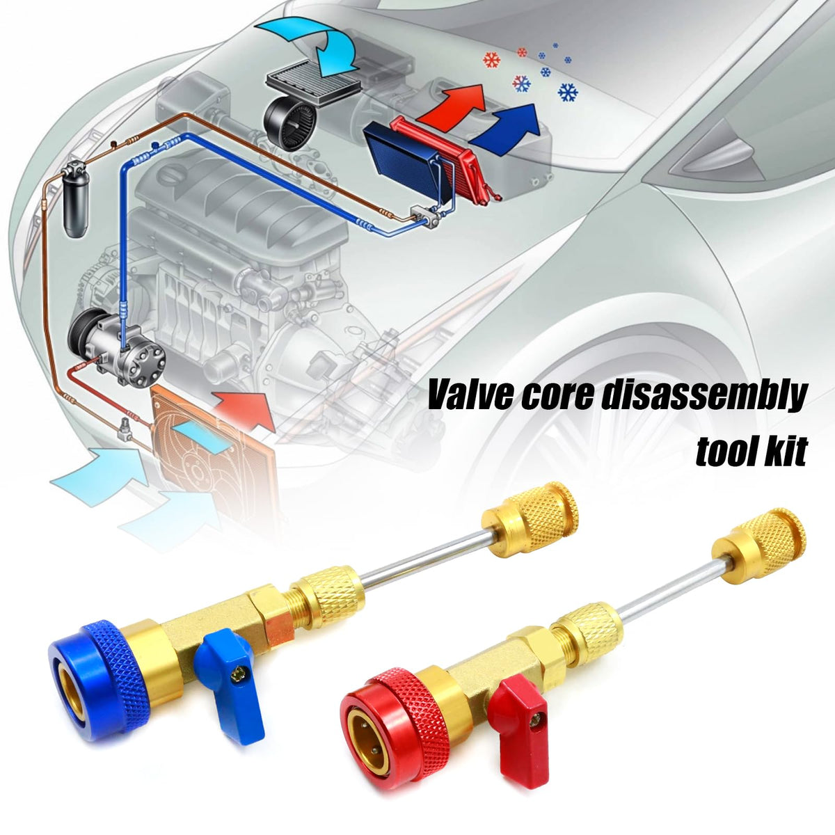 EATAKWARD shown beside wrench for scale to illustrate compact workshop portability