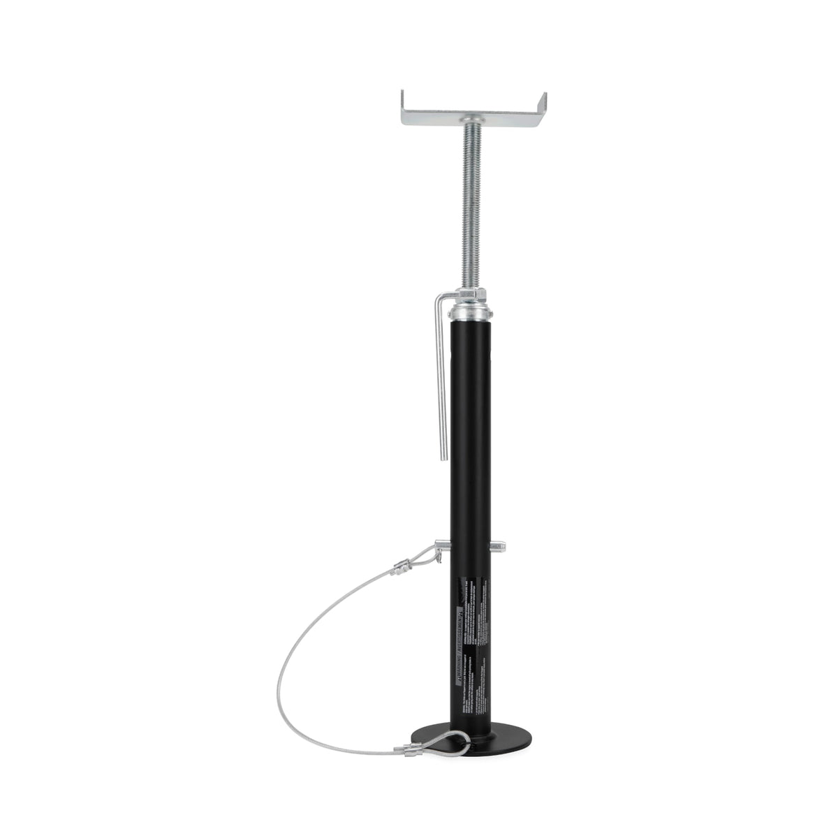 Eaz-Lift Camco wide base contacting ground for stable distribution of slide-out weight