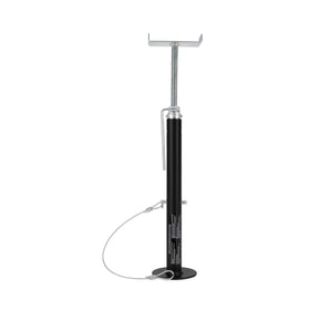 Eaz-Lift Camco wide base contacting ground for stable distribution of slide-out weight