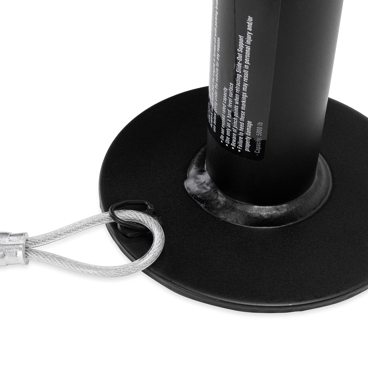 Eaz-Lift Camco supports in campsite setting stabilizing slide-out for comfortable RV living