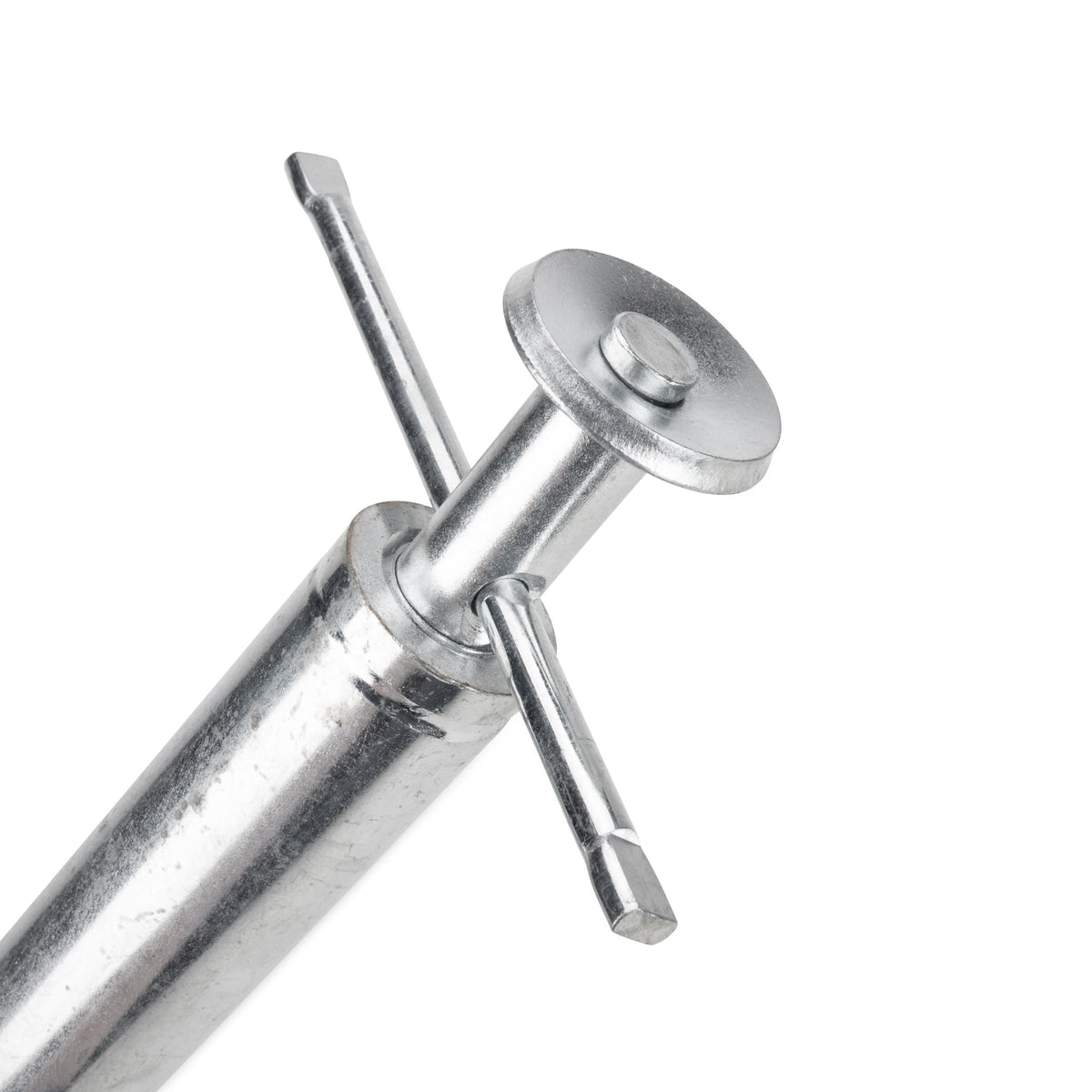 Eaz-Lift pull-pin mechanism close-up for fast, tool-free height changes