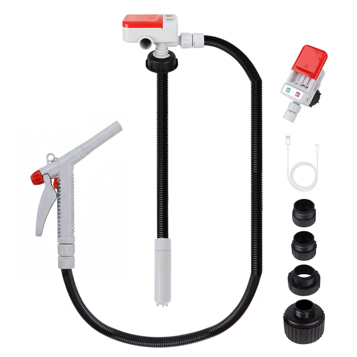 Eazy2hD pump front view showing compact design and controls for easy handling