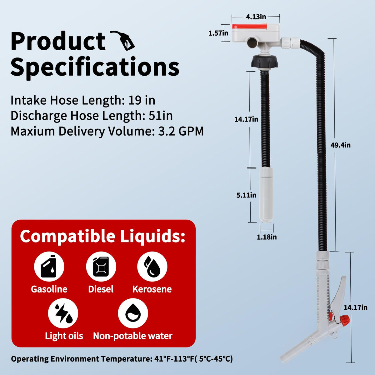 Eazy2hD pump used at campsite refueling generator showing portable convenience