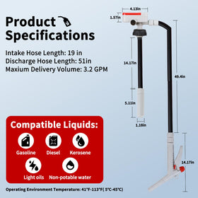 Eazy2hD pump used at campsite refueling generator showing portable convenience