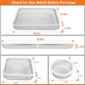 Eazy2hD rubber edge detail protecting RV paint and sealing vent gaps