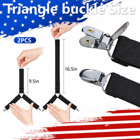 EBaokuup small window flags attached demonstrating extra patriotic accents and ease of use