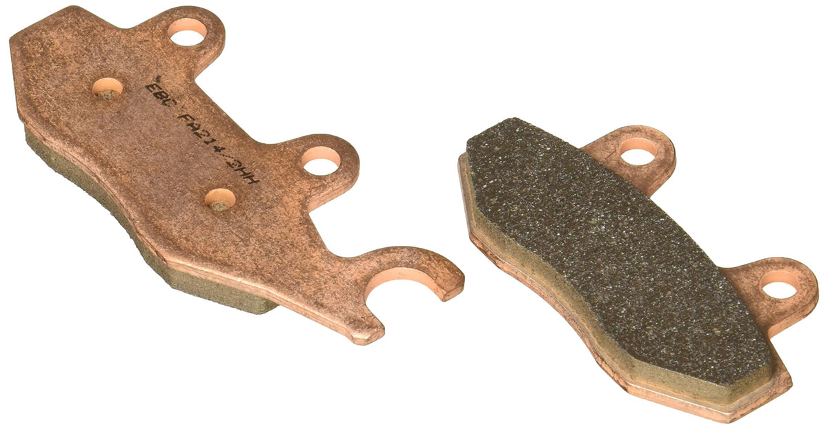 EBC Brakes front view showing pad faces for improved stopping