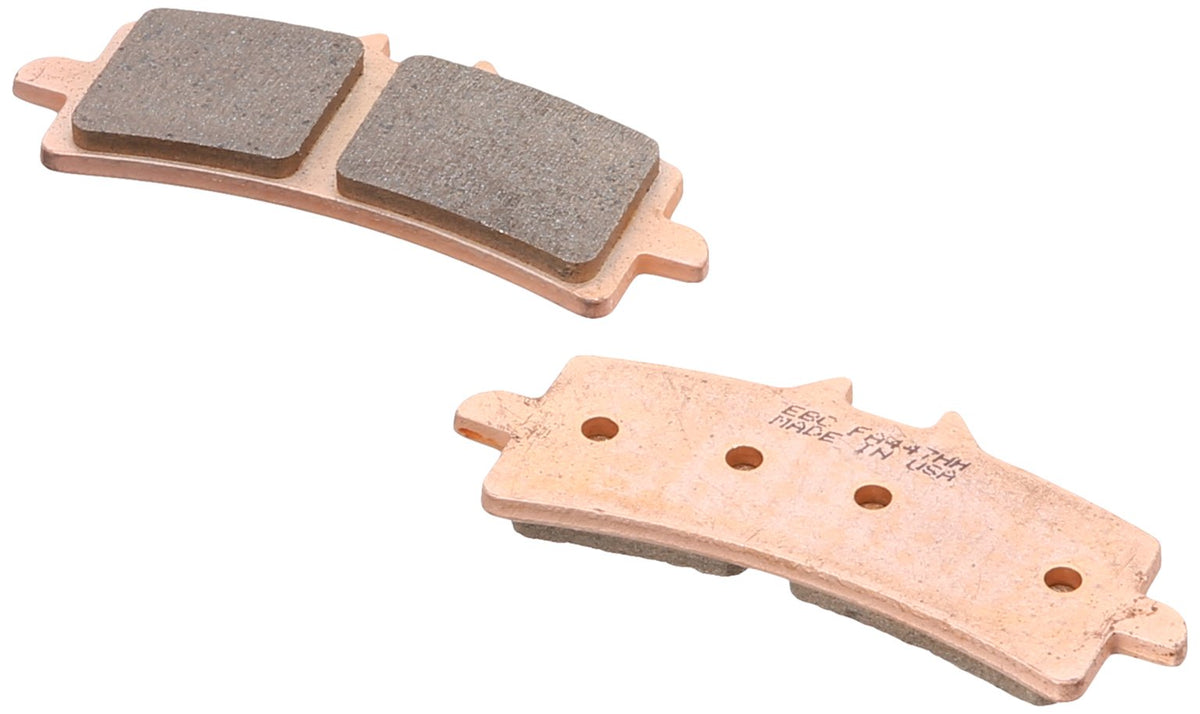 EBC FA447HH close-up showing pad surface and superior stopping power