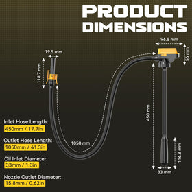 Ecarke adapters and accessories laid out displaying included adapter sizes