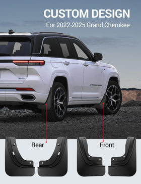 Ecarzo front driver mud flap close view highlighting fit and finish