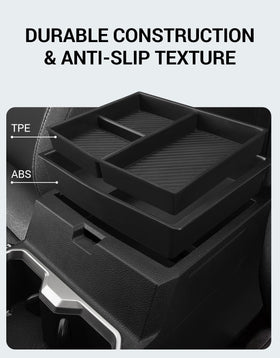 Ecarzo inner liner texture close-up showing anti-slip surface for safety
