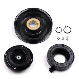 ECCPP front assembly showing pulley and bearing, ensures reliable compressor engagement