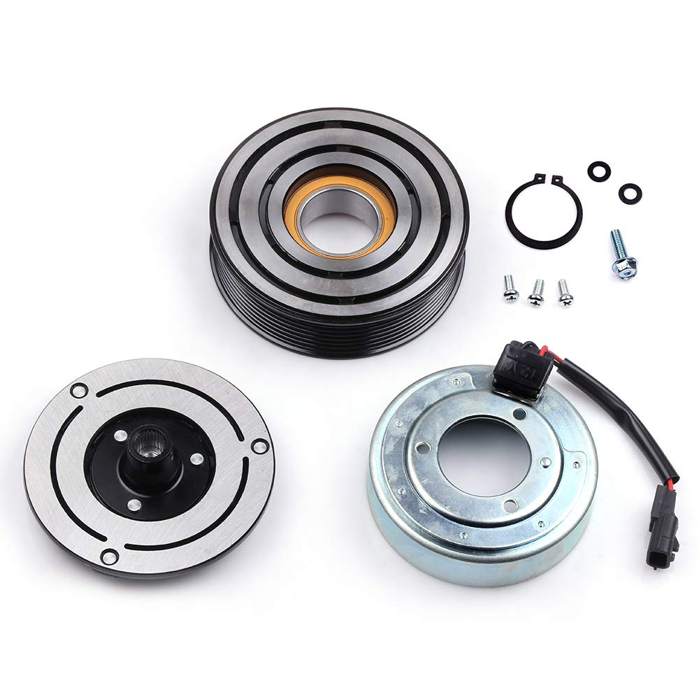 ECCPP front assembly showing clutch and pulley for quick replacement benefit