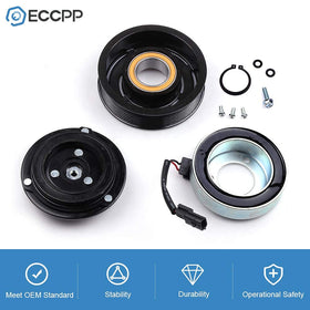 ECCPP clutch installed on compressor showing restored engagement and cooling