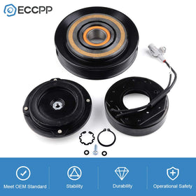 ECCPP clutch mounted on compressor demonstrating correct fit and restored cooling