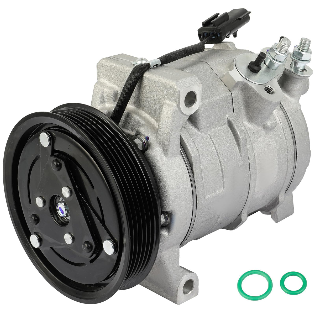 ECCPP front view of compressor showing fit and benefit of direct-fit replacement