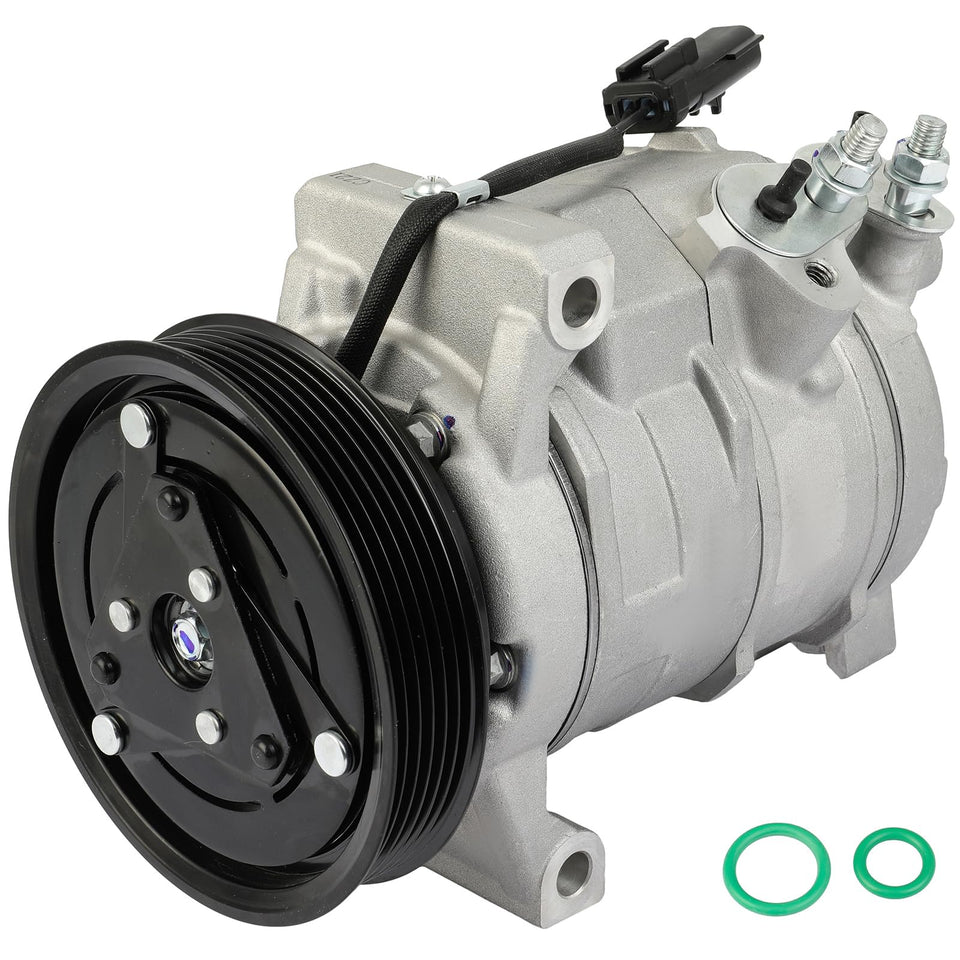 ECCPP front view of compressor showing fit and benefit of direct-fit replacement