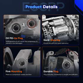 ECCPP aluminum housing texture highlighting corrosion resistance and strength for heavy use