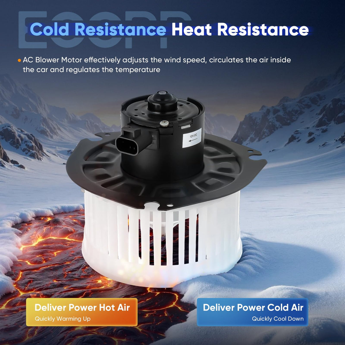 ECCPP electrical connector detail ensures quick direct-fit replacement