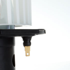 ECCPP motor beside a ruler for scale, confirms correct size and fitment