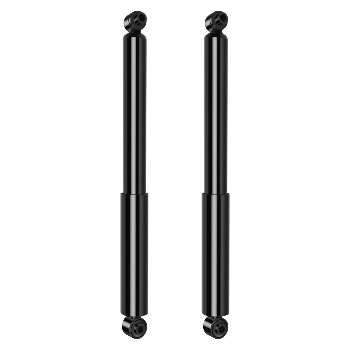 ECCPP rear shocks front view showing fitment and durable finish for direct replacement