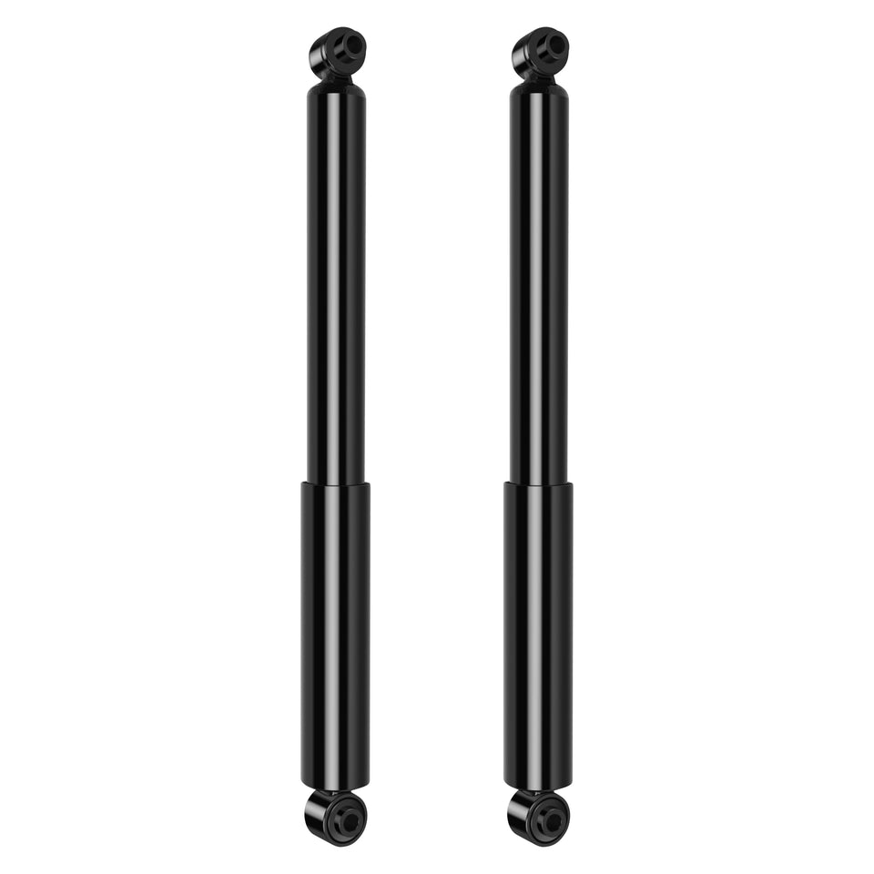 ECCPP rear shocks front view showing fitment and durable finish for direct replacement